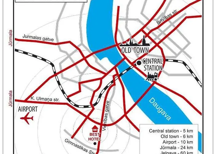 With Free Parking Szálloda Riga